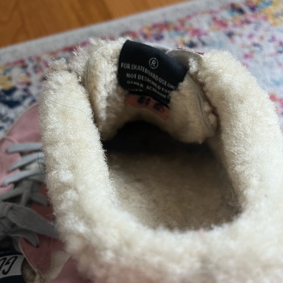 Golden Goose Sherpa Slide On Pink Sneakers - Picture 5 of 8